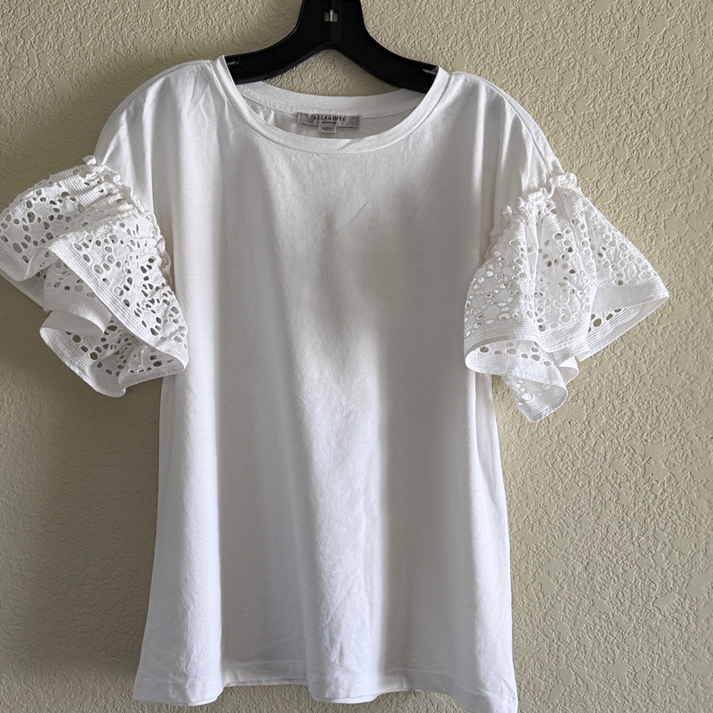 All Saints cotton tee, size M